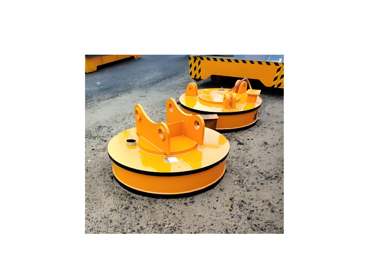 YG Machinery’s scrap lifting magnet