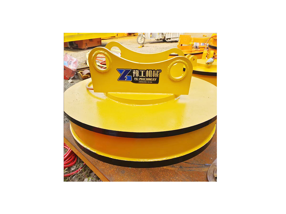 YG Machinery's scrap yard magnet for sale