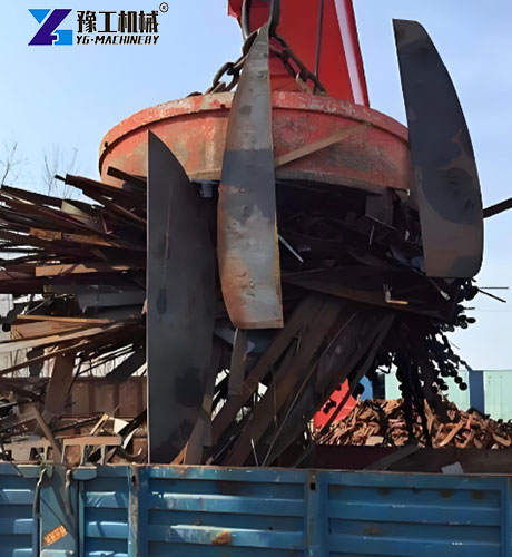 application of scrap lifting magnet