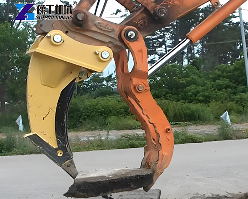 digger thumb grab application