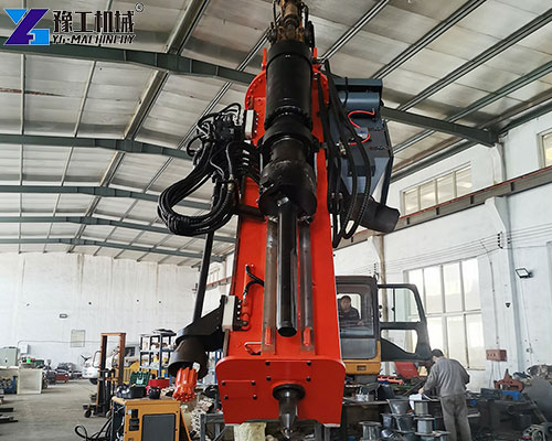 excavator rock drill and splitter