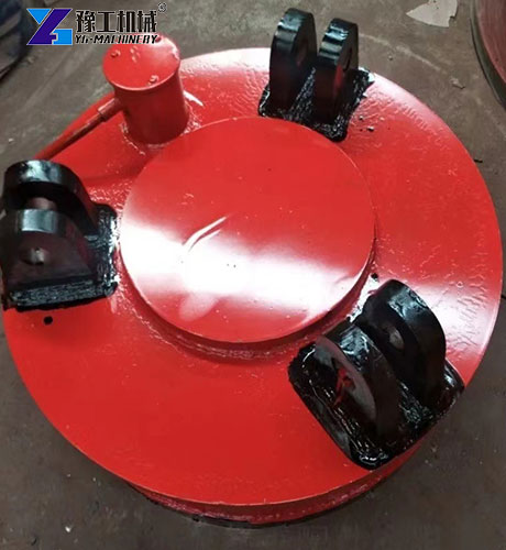 excavator scrap magnet