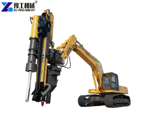 integrated rock drill and splitter for sale