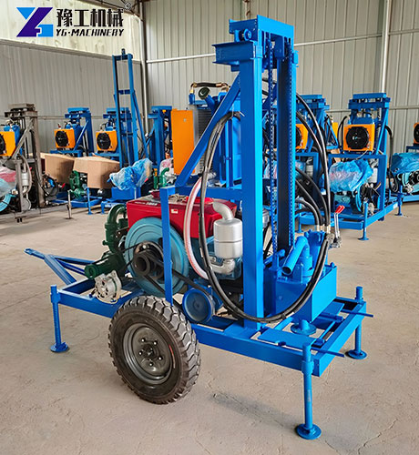 portable borewell drilling machine