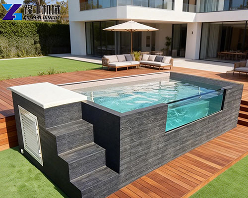 price of shipping container pool
