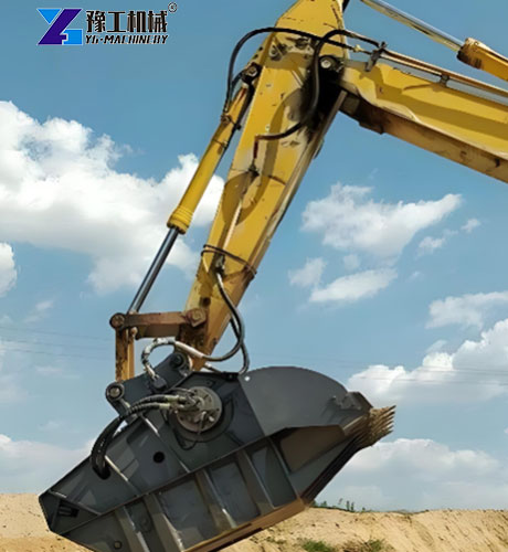 rock crusher bucket application