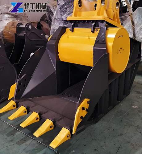 rock crusher bucket for excavator supplier