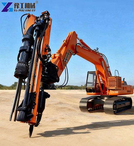 rock drill and splitter application