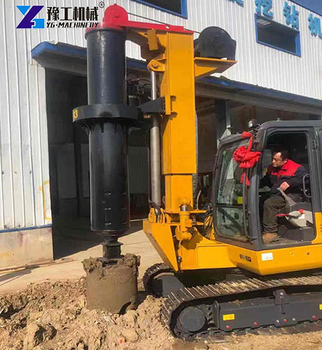 rotary boring machine