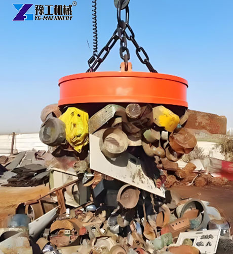 scrap handling magnet