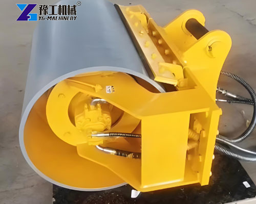 slope vibratory compactor