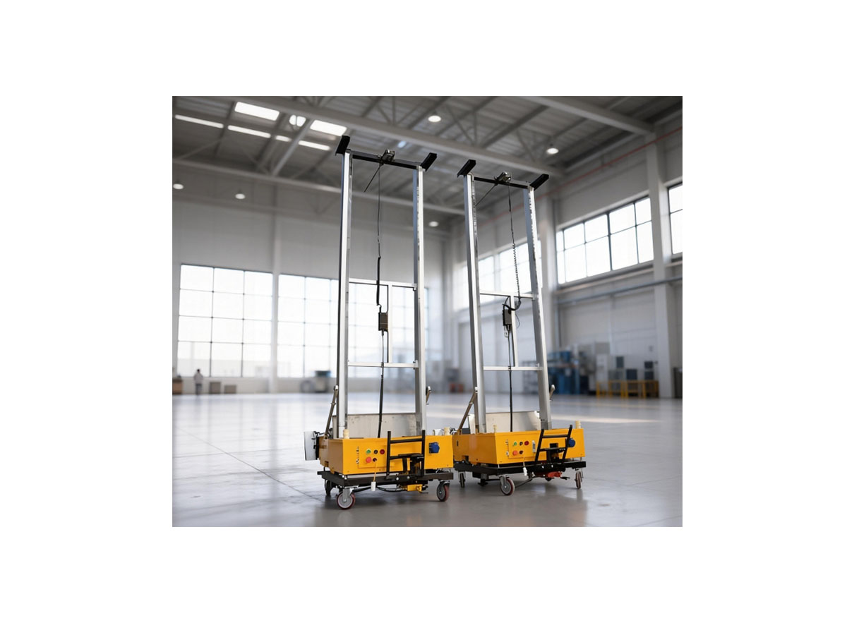 YG Machinery's automatic wall plaster machine