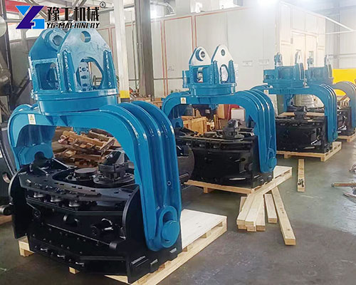 YG excavator mounted pile hammer