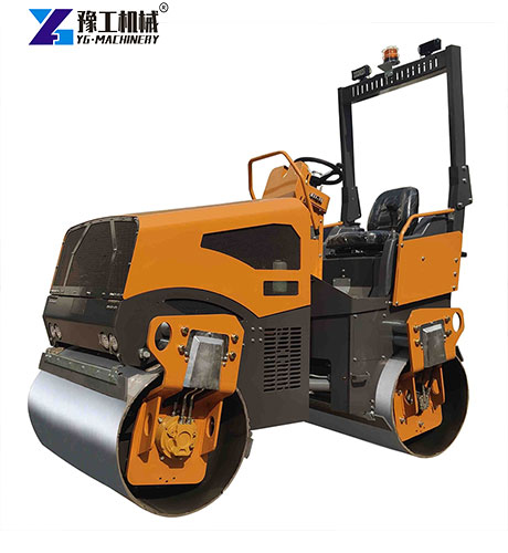 double drum asphalt roller