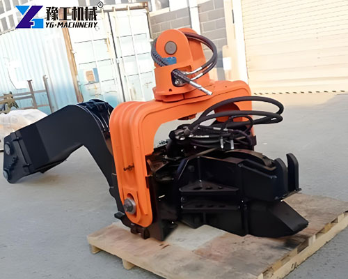 piling attachment for excavator