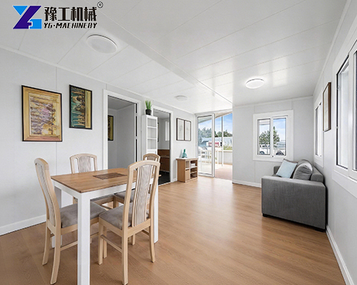 prefab folding house layout