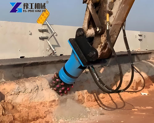 reliable milling head for excavator