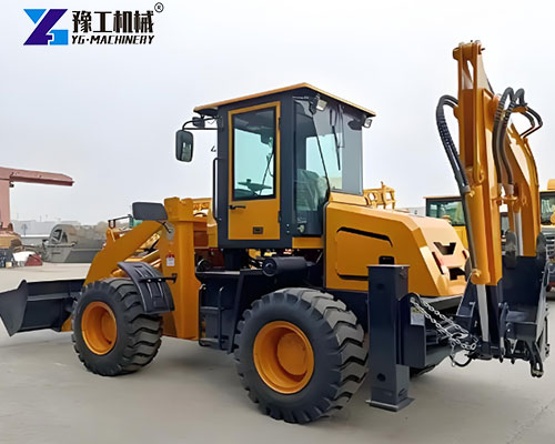 small tractor loader backhoe