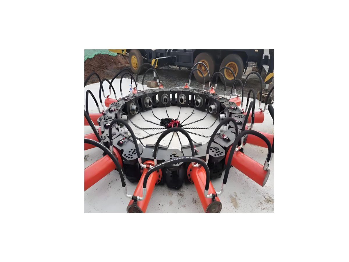 Pile Crusher Machine