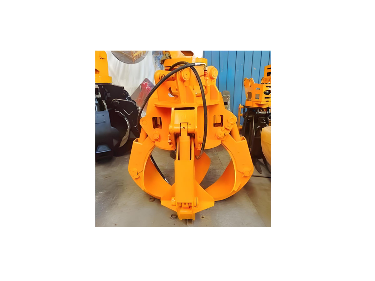 YG Machinery's scrap grabber