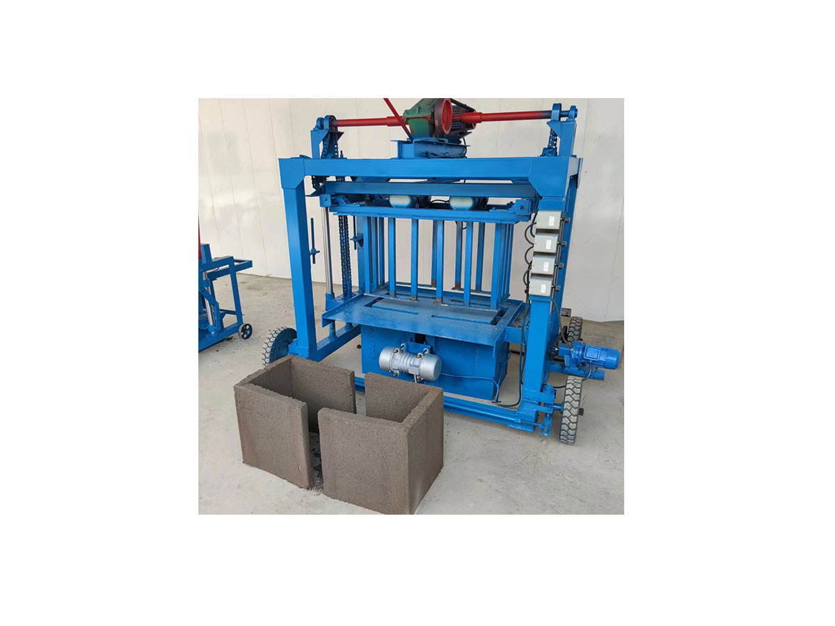 YG Machinery's semi auto brick making machine