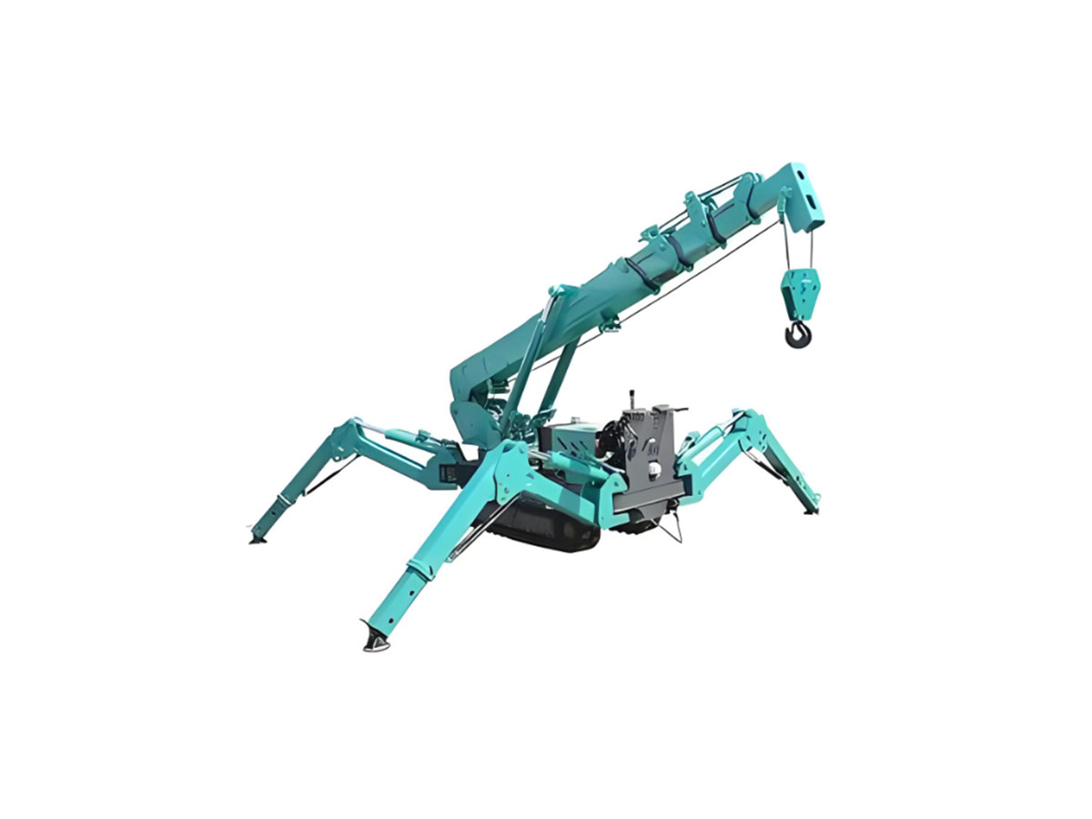 YG Machinery's tracked spider crane