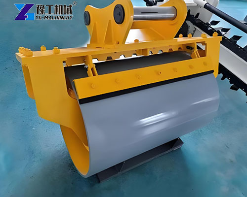 excavator roller attachment