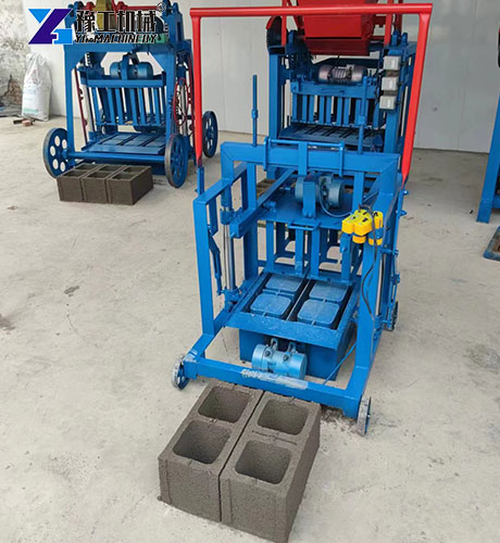 mobile brick making machine