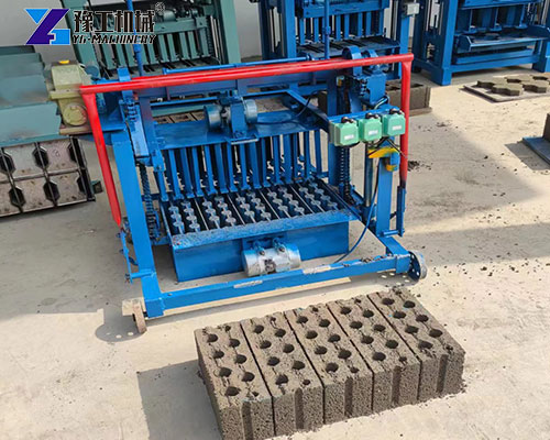 semi auto brick making machine in YG