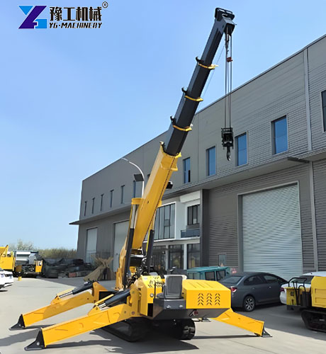 tracked spider crane for sale