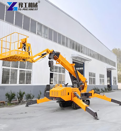 tracked spider crane