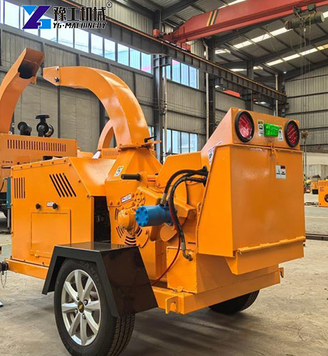 trailer wood chipper