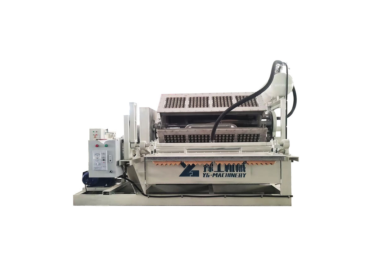 YG Machinery's egg carton machine