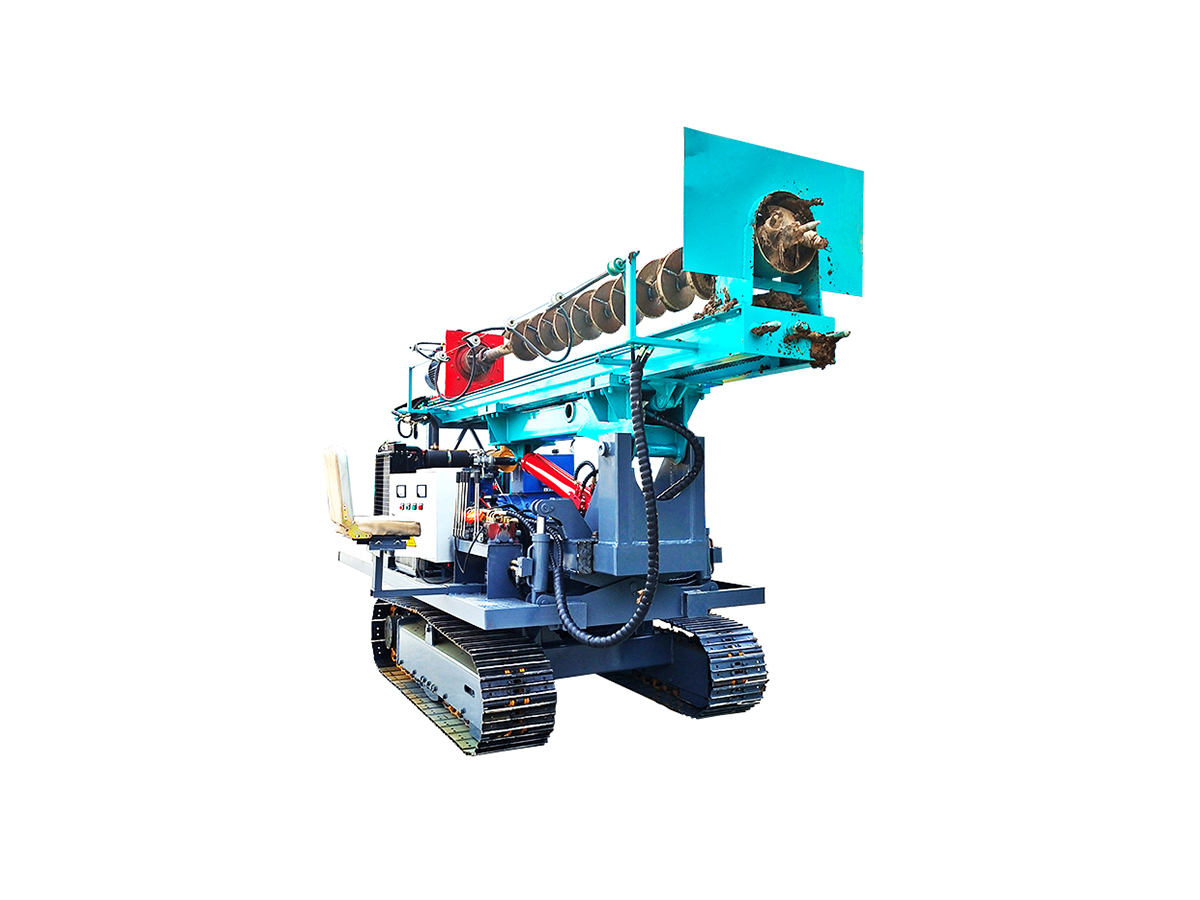 YG's solar pile driver for sale