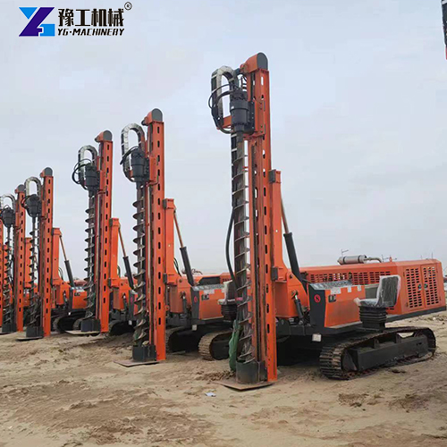 YG's solar pile driver for sale