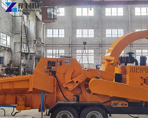 heavy-duty tree branch chipper