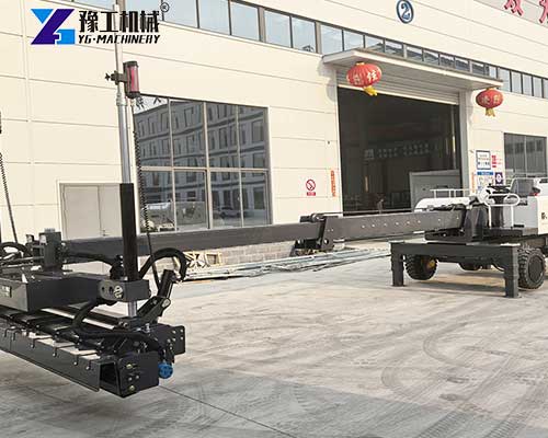 laser guided concrete screed in YG