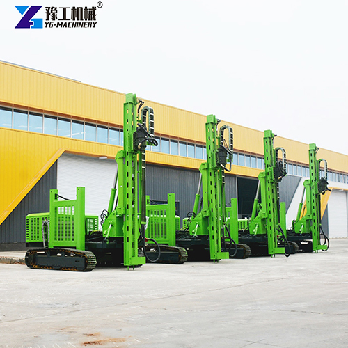 photovoltaic pile driver from YG