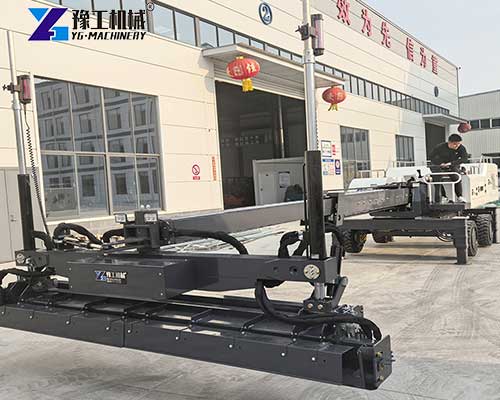 powerful laser guided concrete screed