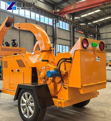 pull behind wood chipper