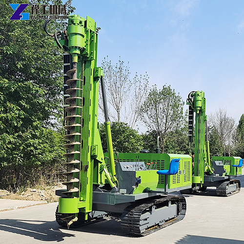 solar piling machine