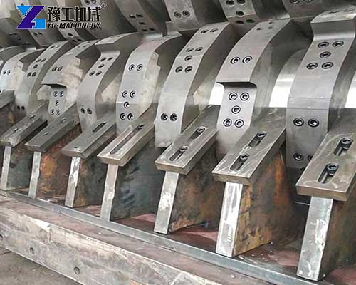 tire crusher machine blades