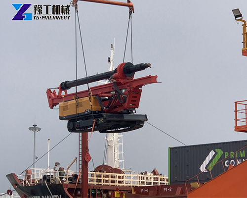 shipping of rotary rig machine