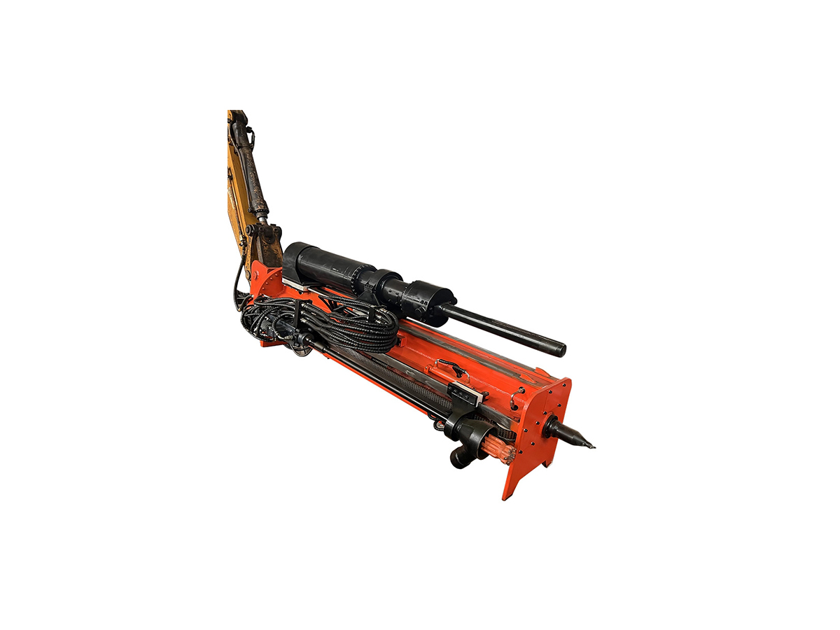 YG Machinery integrated rock drill and splitter