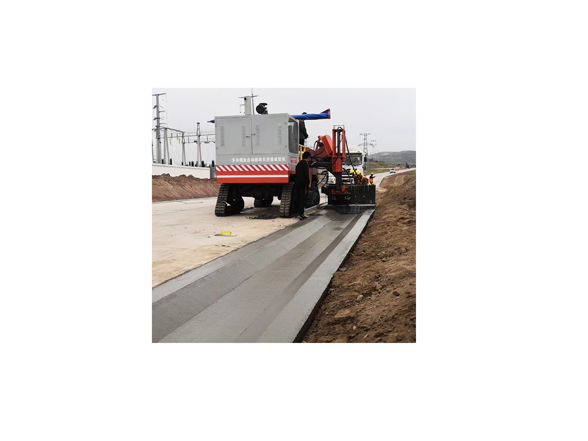 YG Machinery slipform curb machine