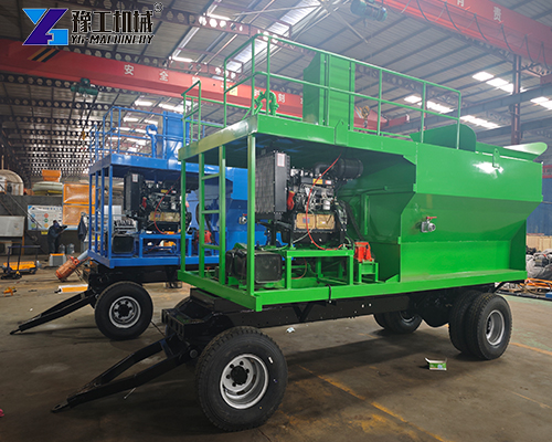 high-efficiency hydroseeder truck