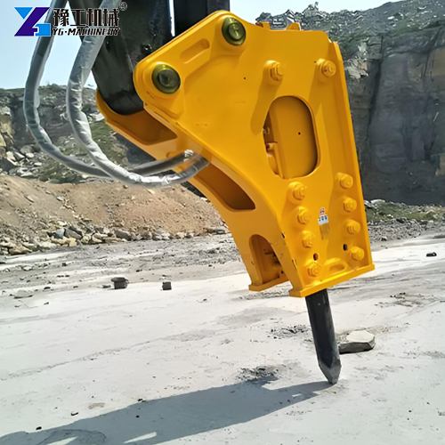 hydraulic excavator hammer application