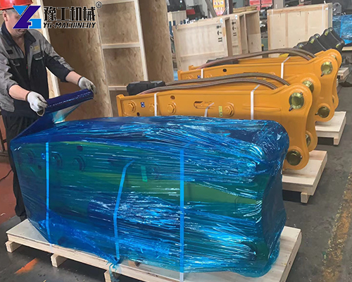 hydraulic hammer machine in factory