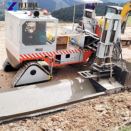 slipform curb machine from YG