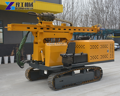 solar piling machine